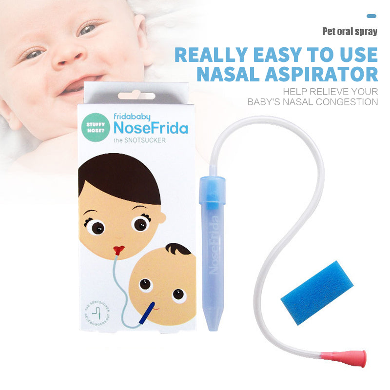 NoseFrida Snot Sucker Nasal Aspirator