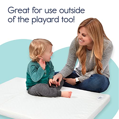 Tri-fold Pack n Play Pad with Firm Dicey's