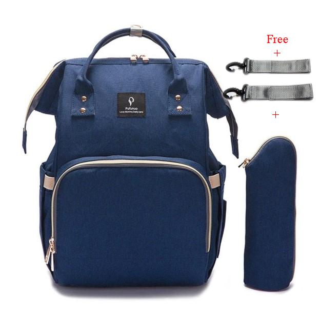 Navy blue discount baby changing bag