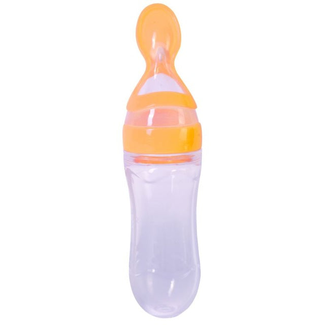 Baby spoon hot sale bottle